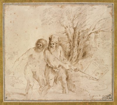 An Astrological Subject by Giovanni Francesco Barbieri